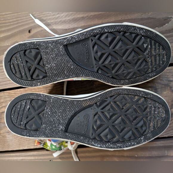 Converse Graphic High-Tops M7/W9 - Picture 6 of 10